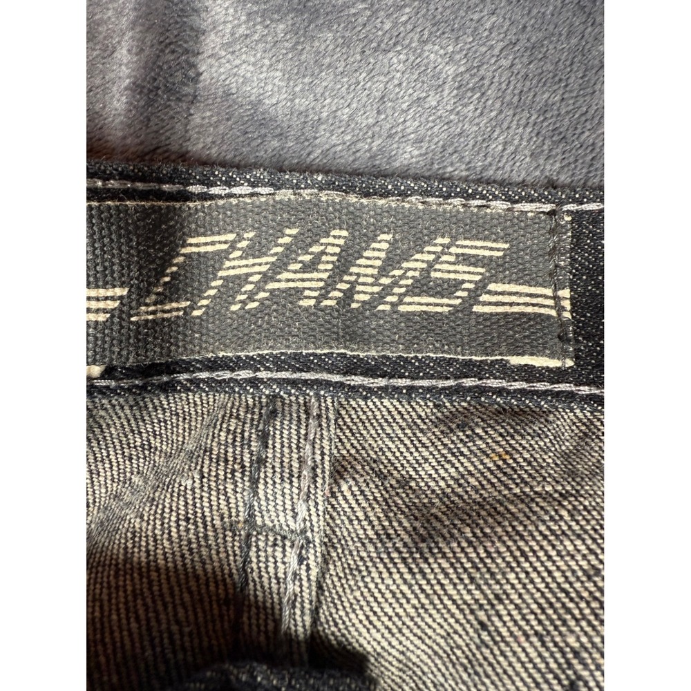 Champs Men's Gray Denim Jeans Size 34 Straight Leg Cotton Blend Y2K‎ vintage - Picture 5 of 16